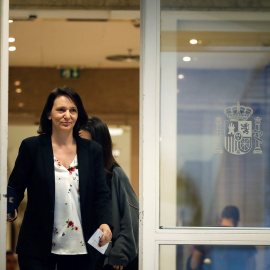 La diputada de Podemos Carolina Bescansa, en el Congreso. EFE/Emilio Naranjo