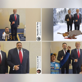 Los mejores memes de Donald Trump y Santiago Abascal.