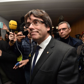 Puigdemont, en Bruselas hace unos días. REUTERS/Eric Vidal