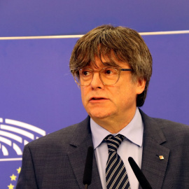 05/07/2023 - Carles Puigdemont al Parlament Europeu, en una imatge d'arxiu.