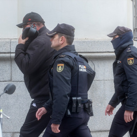 El exasesor del exministro José Luis Ábalos, Koldo García, a su salida de la Audiencia Nacional, a 22 de febrero de 2024, en Madrid (España).