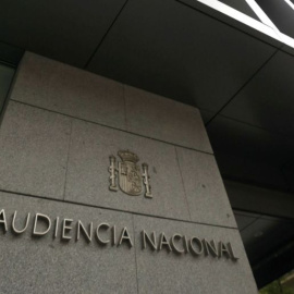 Entrada de la sede de la Audiencia Nacional en Madrid. E.P.