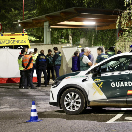 Fotografía del atropello múltiple en el centro de salud de Haro (La Rioja)