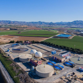 En la depuradora Cabezo Beaza (Murcia), el agua regenerada se usa principalmente para la agricultura