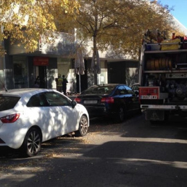 Calle Santiago Rossinyol i Prats, número 6, en Viladecans, donde se ha producido la explosión. AJUNTAMENT DE VILADECANS