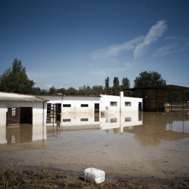 Una de las zonas afectadas por las inundaciones provocadas por la DANA, a 5 de septiembre de 2023, en Escalona, Toledo