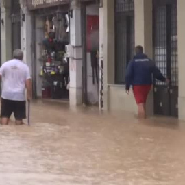 Grecia anegada por las lluvias torrenciales de la potente borrasca Daniel