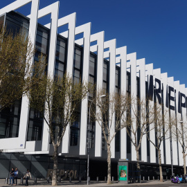 Fachada de la sede de Repsol en Madrid. E.P./Eduardo Parra