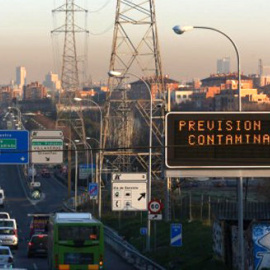 Contaminación en Madrid