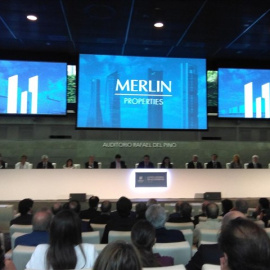 Junta de accionistas de la inmobiliaria Merlin Properties. E.P.