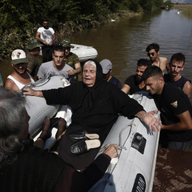 Inundaciones en Grecia