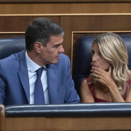 Pedro Sánchez y Yolanda Díaz en una imagen de archivo.Alberto Ortega / Europa Press