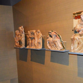 Peces del Monestir de Sixena exposades al Museu de Lleida. /Europa Press.