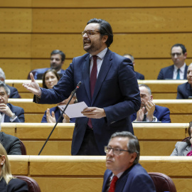 Foto de archivo de la bancada del PP en el Senado.