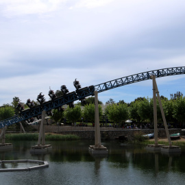 El parc d’atraccions de Port Aventura, en la reobertura del 15 de maig passat.