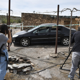 19/03/2024 Cortijo en Las Alcubillas, una pedanía cuya mitad de territorio corresponde a Gérgal (Amería) donde han sido encontrados los cuerpos de las niñas.