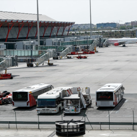 Huelga aeropuesto