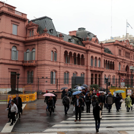 La Casa Rosada, en Buenos Aires, la sede de la Presidencia de Argentina. REUTERS/Marcos Brindicci