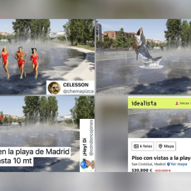 Memes con la "playa" de Almeida en Madrid