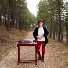 La educadora Estela Buenaventura.