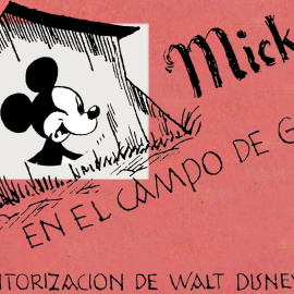 Portada del cómic 'Mickey en el campo de Gurs', de Horst Rosenthal.