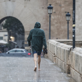 Lluvia en Valencia