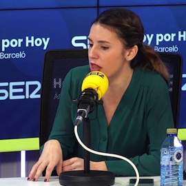 Irene Montero: "No he hablado con Pilar Llop a partir de la entrevista"