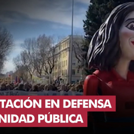 Así ha sido la manifestación por la sanidad pública en Madrid: "No vamos a parar"