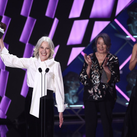 12/02/2023. Susi Sánchez recoge el premio a la Mejor actriz de reparto, a 11 de febrero de 2023.