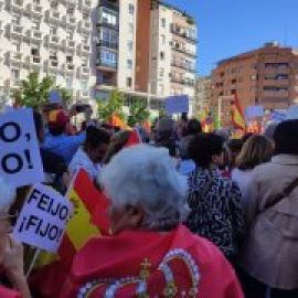 "Feijo" preside un "funeral por España" en el Barrio de Salamanca