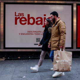 Pareja de compras