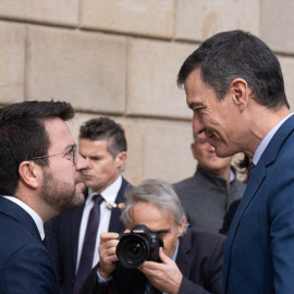 Pedro Sánchez Pere Aragonès