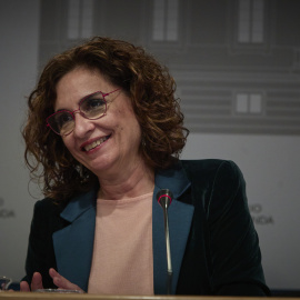 La ministra de Hacienda y portavoz del Gobierno, María Jesús Montero.