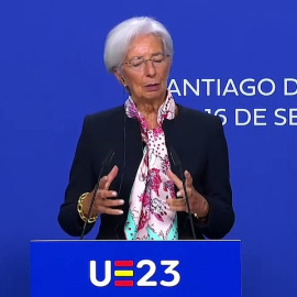 Lagarde dice que nadie en el Eurogrupo ha cuestionado la decisión del BCE de subir tipos