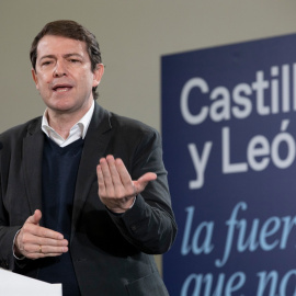 El presidente del PP Castilla y León y candidato a la presidencia de la Junta, Alfonso Fernández Mañueco.