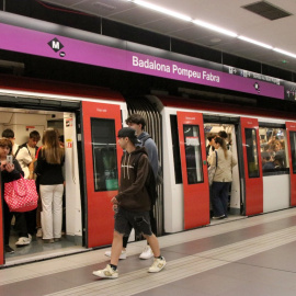 24/06/2024 - Imatge d'arxiu de la línia 2 del Metro de Barcelona.