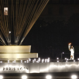 Foto de archivo de la ceremonia inaugural de los Juegos Olímpicos de París 2014, a 26 de julio de 2024.