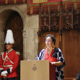 22/09/2023 - L'escriptora Najat el Hachmi en la lectura del pregó de la Mercè.