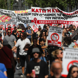 Protestas en Grecia