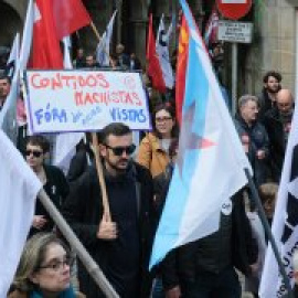 La tele de Galicia camufla en una noticia de 35 segundos la marcha contra la manipulación en los medios públicos