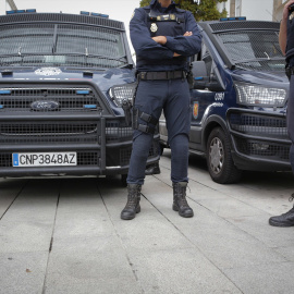 Imagen de archivo de agentes de la Policía Nacional.