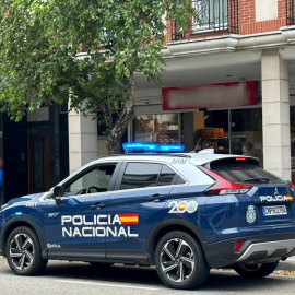 Fotografía de archivo de un coche patrulla de la Policía Nacional.