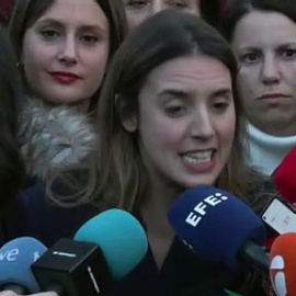 Irene Montero: "Somos más, no vamos a dar un paso atrás"