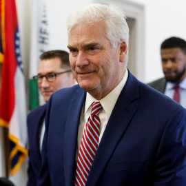 El congresista Tom Emmer en el Capitolio de los Estados Unidos, el 24 de octubre de 2023.