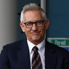 El presentador de televisión y exfutbolista Gary Lineker.