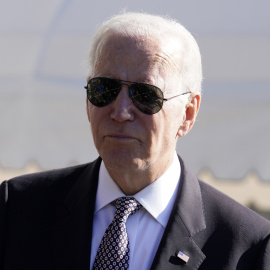 El presidente de los EEUU, Joe Biden, este jueves durante una rueda de prensa en la Casa Blanca.