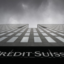 Fotografía de archivo del banco Credit Suisse en Zurich, Suiza, el 21 de febrero del 2022.