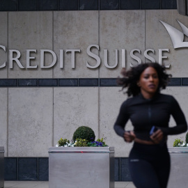 Una sucursal del banco Credit Suisse en Reino Unido.