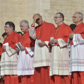 Acto de nombramiento de cardenales, en la basílica vaticana de San Pedro, a 30 de septiembre de 2023, en Roma.