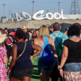 Ambiente durante la tercera jornada del festival Mad Cool 2023, a 7 de julio de 2023, Madrid